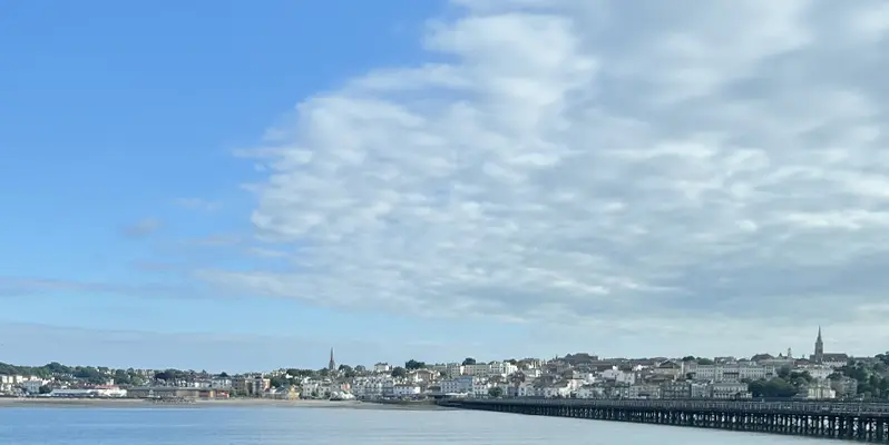 A landscape of the Isle of White